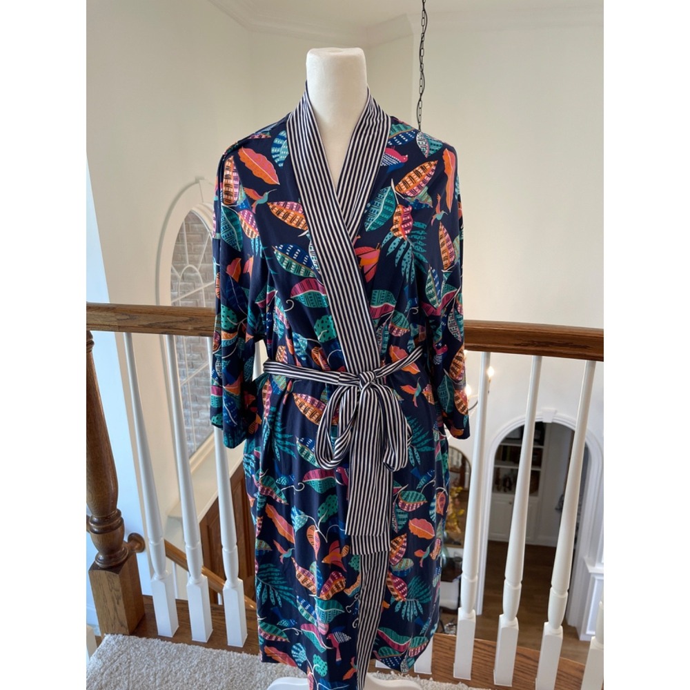 Comfort Code by CuddlDuds Womens Large Robe With Pockets New